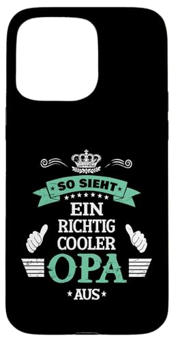 Bester Opa T-Shirt So sieht ein richtig cooler Opa Vatertag Hülle für iPhone 15 Pro Max Bester Opa T-Shirt So sieht ein richtig cooler Opa Vatertag Hülle für iPhone 15 Pro Max von Bester Opa Vatertagsgeschenk Geburtstag Geschenk