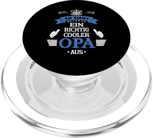 Bester Opa T-Shirt So sieht ein richtig cooler Opa Vatertag PopSockets PopGrip für MagSafe Bester Opa T-Shirt So sieht ein richtig cooler Opa Vatertag PopSockets PopGrip für MagSafe von Bester Opa Vatertagsgeschenk Geburtstag Geschenk