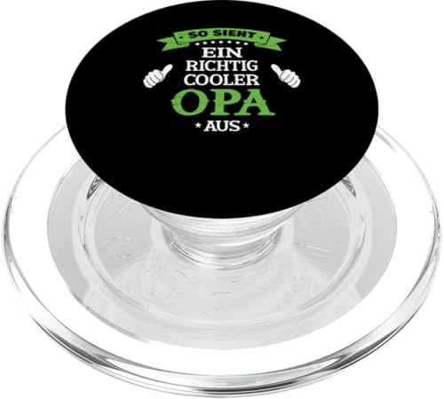 Bester Opa T-Shirt So sieht ein richtig cooler Opa Vatertag PopSockets PopGrip für MagSafe Bester Opa T-Shirt So sieht ein richtig cooler Opa Vatertag PopSockets PopGrip für MagSafe von Bester Opa Vatertagsgeschenk Geburtstag Geschenk