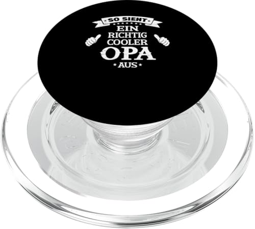 Bester Opa T-Shirt So sieht ein richtig cooler Opa Vatertag PopSockets PopGrip für MagSafe Bester Opa T-Shirt So sieht ein richtig cooler Opa Vatertag PopSockets PopGrip für MagSafe von Bester Opa Vatertagsgeschenk Geburtstag Geschenk