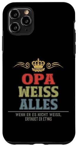 Bester Opa Vatertag Geburtstag Weihnachten Geschenk Herren Hülle für iPhone 11 Pro Max Bester Opa Vatertag Geburtstag Weihnachten Geschenk Herren Hülle für iPhone 11 Pro Max von Bester Opa Vatertagsgeschenk Geburtstag Geschenk