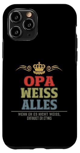 Bester Opa Vatertag Geburtstag Weihnachten Geschenk Herren Hülle für iPhone 11 Pro von Bester Opa Vatertagsgeschenk Geburtstag Geschenk