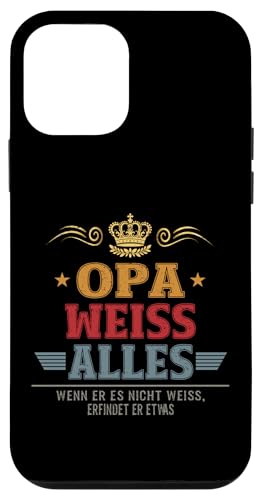 Bester Opa Vatertag Geburtstag Weihnachten Geschenk Herren Hülle für iPhone 12 mini von Bester Opa Vatertagsgeschenk Geburtstag Geschenk