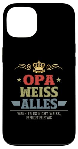 Bester Opa Vatertag Geburtstag Weihnachten Geschenk Herren Hülle für iPhone 13 von Bester Opa Vatertagsgeschenk Geburtstag Geschenk