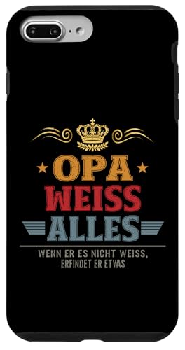 Bester Opa Vatertag Geburtstag Weihnachten Geschenk Herren Hülle für iPhone 7 Plus/8 Plus von Bester Opa Vatertagsgeschenk Geburtstag Geschenk