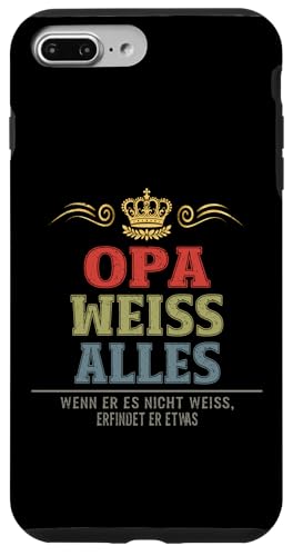 Bester Opa Vatertag Geburtstag Weihnachten Geschenk Herren Hülle für iPhone 7 Plus/8 Plus von Bester Opa Vatertagsgeschenk Geburtstag Geschenk