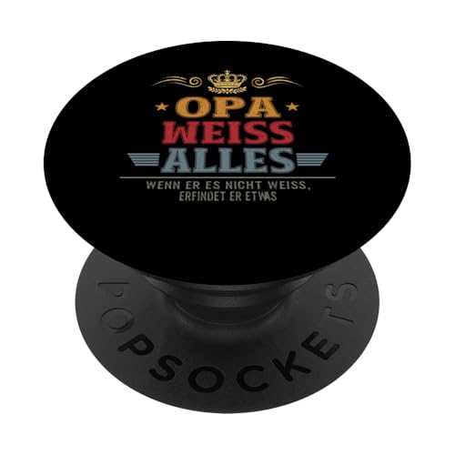 Bester Opa Vatertag Geburtstag Weihnachten Geschenk Herren PopSockets Klebender PopGrip Bester Opa Vatertag Geburtstag Weihnachten Geschenk Herren PopSockets Klebender PopGrip von Bester Opa Vatertagsgeschenk Geburtstag Geschenk