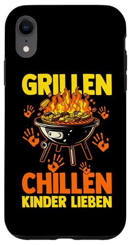 Vater Bonuspapa Stiefpapa Grillen Papa Hülle für iPhone XR Vater Bonuspapa Stiefpapa Grillen Papa Hülle für iPhone XR von Bester Papa Vatertag