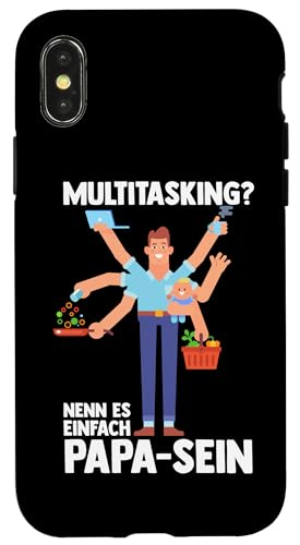 Vater Bonuspapa Stiefpapa Papa Hülle für iPhone X/XS Vater Bonuspapa Stiefpapa Papa Hülle für iPhone X/XS von Bester Papa Vatertag
