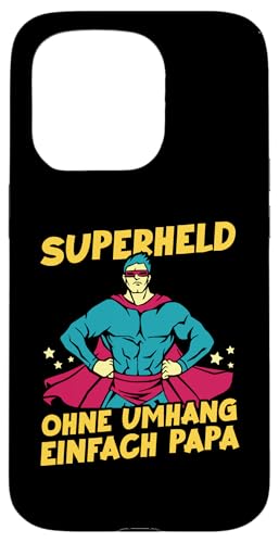 Vater Bonuspapa Stiefpapa Superheld Papa Hülle für iPhone 15 Pro Vater Bonuspapa Stiefpapa Superheld Papa Hülle für iPhone 15 Pro von Bester Papa Vatertag