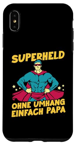Vater Bonuspapa Stiefpapa Superheld Papa Hülle für iPhone XS Max Vater Bonuspapa Stiefpapa Superheld Papa Hülle für iPhone XS Max von Bester Papa Vatertag