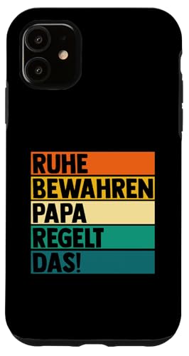 Vater Bester Papa Hülle für iPhone 11 Vater Bester Papa Hülle für iPhone 11 von Bester Papa der Welt Vatertag