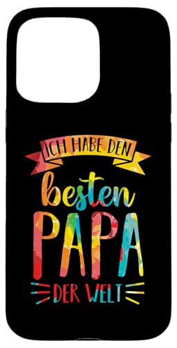 Vater Bester Papa Hülle für iPhone 15 Pro Max von Bester Papa der Welt Vatertag