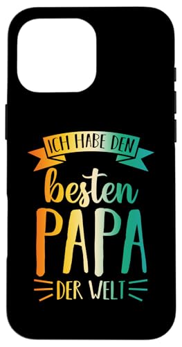 Vater Bester Papa Hülle für iPhone 16 Pro Max Vater Bester Papa Hülle für iPhone 16 Pro Max von Bester Papa der Welt Vatertag