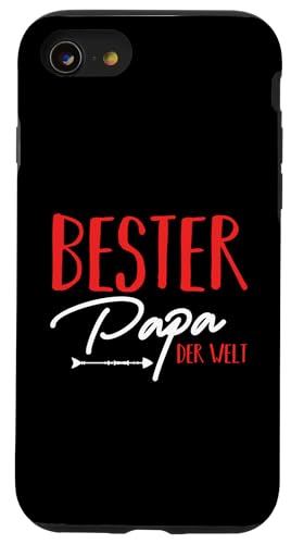 Vater Bester Papa Hülle für iPhone SE (2020) / 7 / 8 von Bester Papa der Welt Vatertag