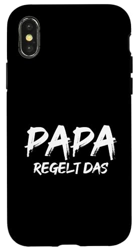 Vater Bester Papa Hülle für iPhone X/XS Vater Bester Papa Hülle für iPhone X/XS von Bester Papa der Welt Vatertag