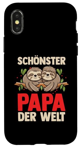 Vater Bester Papa Hülle für iPhone X/XS Vater Bester Papa Hülle für iPhone X/XS von Bester Papa der Welt Vatertag