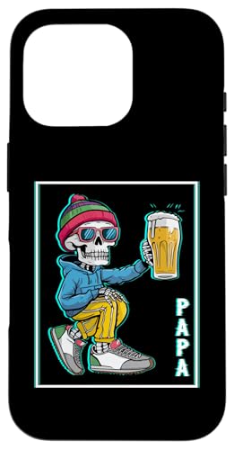 Vater Bier Skelet Bester Papa Hülle für iPhone 16 Pro Vater Bier Skelet Bester Papa Hülle für iPhone 16 Pro von Bester Papa der Welt Vatertag