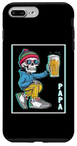 Vater Bier Skelet Bester Papa Hülle für iPhone 7 Plus/8 Plus Vater Bier Skelet Bester Papa Hülle für iPhone 7 Plus/8 Plus von Bester Papa der Welt Vatertag