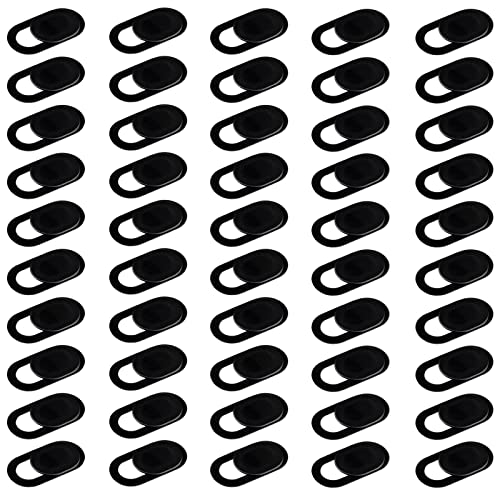 Bestgle 50 Packungen Webcam-Abdeckung, 0,07 mm, ultradünne Kamera-Abdeckung, Slider, Sichtschutzabdeckungen für Computer, Laptop, MacBook Pro, Smartphone, Handy-Zubehör von Bestgle