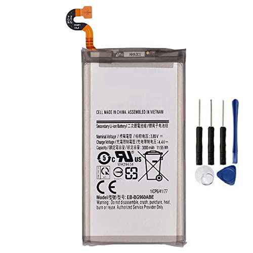 Bestome EB-BG960ABE 1ICP6/41/77 Ersatz Akku Kompatibel mit Samsung Galaxy S9 G960F SM-G960 SM-G960F SM-G960F/DS Mit Kostenlosen Werkzeugen Bestome EB-BG960ABE 1ICP6/41/77 Ersatz Akku Kompatibel mit Samsung Galaxy S9 G960F SM-G960 SM-G960F SM-G960F/DS Mit Kostenlosen Werkzeugen von Bestome