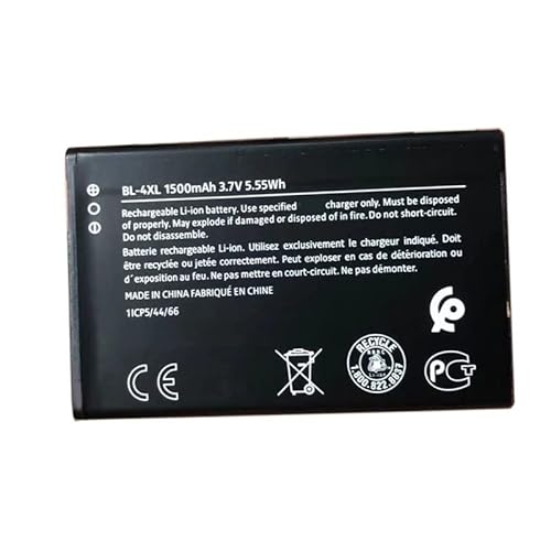 Bestome Ersatz BL-4XL Akku Kompatibel mit No-kia TA-1287 8000 4G 6300 4G TA-1311 4G 1ICP5/44/66 3.7V,1500mAh/5.55Wh Bestome Ersatz BL-4XL Akku Kompatibel mit No-kia TA-1287 8000 4G 6300 4G TA-1311 4G 1ICP5/44/66 3.7V,1500mAh/5.55Wh von Bestome