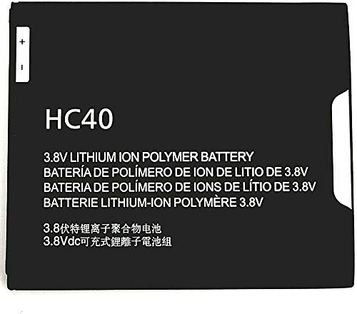 Bestome Ersatz Akku Kompatibel mit HC40 Moto C Moto M2C63 XT1754 XT1755 XT1758 3.85V,2350mAh von Bestome