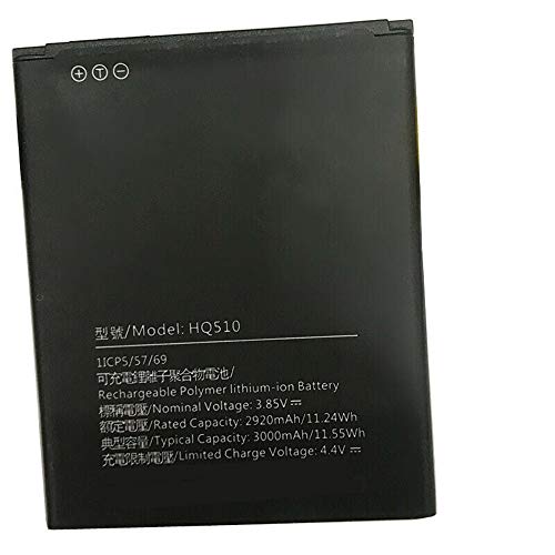 Bestome Ersatz Akku Kompatibel mit HQ510 1ICP5/57/69 Nokia 2.2 TA-1179 TA-1183 TA-1188 TA-1191 3.85V 3000mAh von Bestome