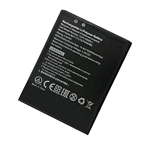 Bestome Ersatz Akku Kompatibel mit Handy Smartphone Telefon Acer Liquid Z630 Z630S (T04) wie KT.0010S.018 BAT-T11(1ICP4/68/88) von Bestome