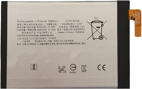 Bestome Ersatz Akku Kompatibel mit LIP1653ERPC Xperia XA1 Plus Xperia XA2 Ultra H4213 H4233 H3213 H3223 Xperia L4 1ICP5/63/86 Series 3.8V,3430mAh/13.1Wh Bestome Ersatz Akku Kompatibel mit LIP1653ERPC Xperia XA1 Plus Xperia XA2 Ultra H4213 H4233 H3213 H3223 Xperia L4 1ICP5/63/86 Series 3.8V,3430mAh/13.1Wh von Bestome