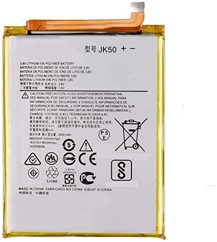 Bestome JK50 Ersatz Akku Kompatibel mit Moto G7 Power XT1955 Moto One Power XT1942 Moto G8 Power Lite XT2055-2 3.8V 4850mAh 19Wh von Bestome