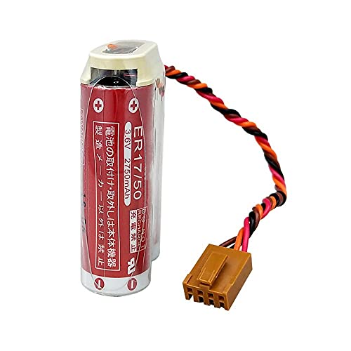 Bestome MD500N 50750-1018 Ersatz Akku Kompatibel mit Maxell ER17/50 3.6V with Brown Connector Bestome MD500N 50750-1018 Ersatz Akku Kompatibel mit Maxell ER17/50 3.6V with Brown Connector von Bestome