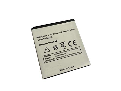 Bestome SHELL01A Ersatz Akku Kompatibel mit Doro 605 610 611 612 632 622 520X 409 410 3.7V,800mAh/3.96Wh Bestome SHELL01A Ersatz Akku Kompatibel mit Doro 605 610 611 612 632 622 520X 409 410 3.7V,800mAh/3.96Wh von Bestome