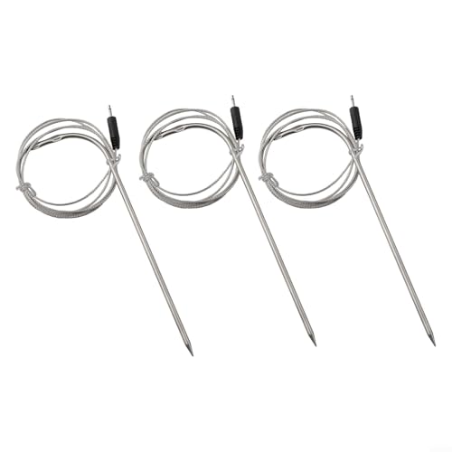 Besttoolifes 3 Stücke Wasserdicht Fleisch Temperatursonde Pellet Grill Temperatursonde BBQ Sonde Ersatzteil 2,5 mm Temperatursonde Besttoolifes 3 Stücke Wasserdicht Fleisch Temperatursonde Pellet Grill Temperatursonde BBQ Sonde Ersatzteil 2,5 mm Temperatursonde von Besttoolifes