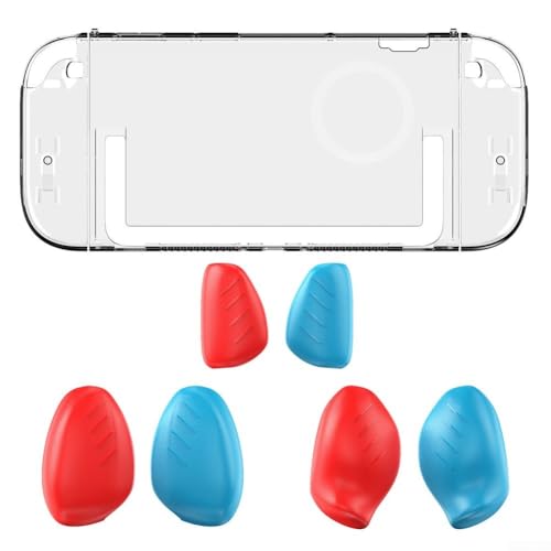 Besttoolifes Ergonomische Hartschale für Konsole mit austauschbaren Griffen, PC-Material, transparente Hülle, anpassbarer Komfort für alle Handgrößen, PC-Material für lange Lebensdauer (transparent + Besttoolifes Ergonomische Hartschale für Konsole mit austauschbaren Griffen, PC-Material, transparente Hülle, anpassbarer Komfort für alle Handgrößen, PC-Material für lange Lebensdauer (transparent + von Besttoolifes