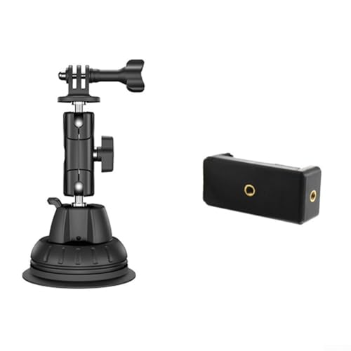 Besttoolifes Saugnapfhalterung, Action-Kamera-Autohalterung für Insta360, perfekt für die Windschutzscheibe (2) von Besttoolifes