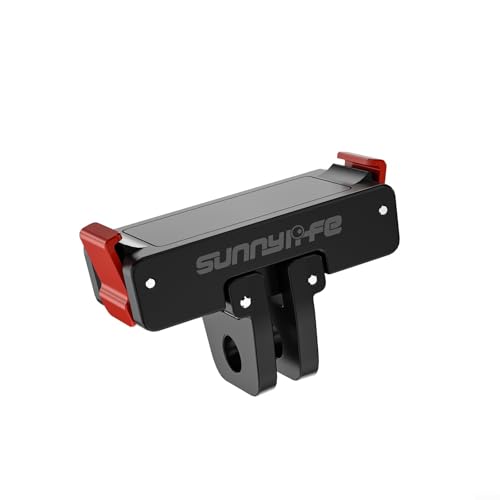Besttoolifes Schnellwechsel-Adapter für DJI Action 5 Pro, 4, 3, 2 – magnetische Halterung, 1/4-Zoll-Schraubanschluss, faltbares Zweibacken-Bajonett – Kamerahalterung Besttoolifes Schnellwechsel-Adapter für DJI Action 5 Pro, 4, 3, 2 – magnetische Halterung, 1/4-Zoll-Schraubanschluss, faltbares Zweibacken-Bajonett – Kamerahalterung von Besttoolifes