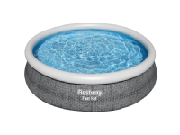 Bestway® Fast Set™ Aufblasbarer Pool Set - 366 x 76 cm - Mit Filterpumpe 5.377 L von Bestway