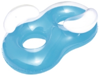 Bestway 43009, Blau, Schwimmring, Vinyl, 160 kg, 1880 mm, 1170 mm Bestway 43009, Blau, Schwimmring, Vinyl, 160 kg, 1880 mm, 1170 mm von Bestway