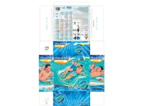 Bestway 43045, Blau, Mehrfarbig, Schwimmende Matratze, Vinyl, 160 kg, 1740 mm, 2060 mm Bestway 43045, Blau, Mehrfarbig, Schwimmende Matratze, Vinyl, 160 kg, 1740 mm, 2060 mm von Bestway