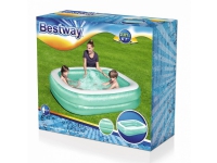 Bestway 54005, Aufblasbarer Pool, 450 l, 6 Jahr(e), Vinyl, Blau, Weiß von Bestway
