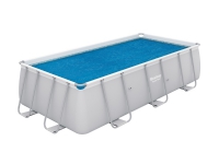 Bestway 58240, Pool-Solarabdeckung, Blau, 4,12 m, 2,01 m, 650 g, Sichtverpackung von Bestway