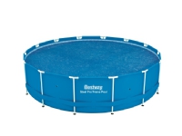 Bestway 58252, Pool-Solarabdeckung, Blau, 1,27 kg, Sichtverpackung, 380 mm, 580 mm von Bestway