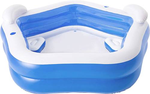 Bestway Family Fun Pool Mehrkammersystem-Pools 575l (L x B x H) 213 x 206 x 69mm von Bestway