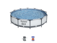 Bestway Steel Pro 56416, 6473 l, Gerahmter Pool, Blau, 25,2 kg von Bestway