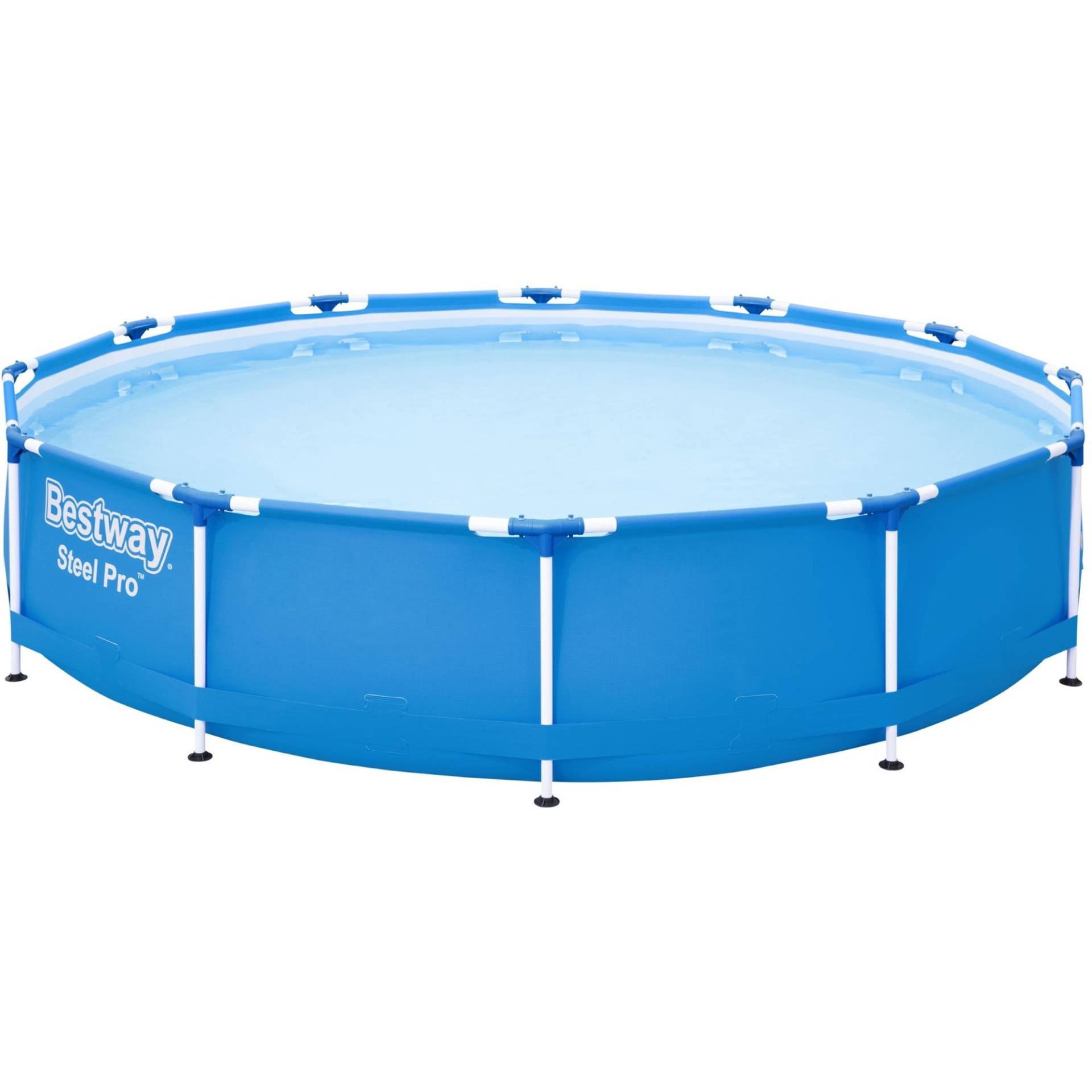 Steel Pro Frame Pool Set, Ø 366cm x 76cm, Schwimmbad von Bestway