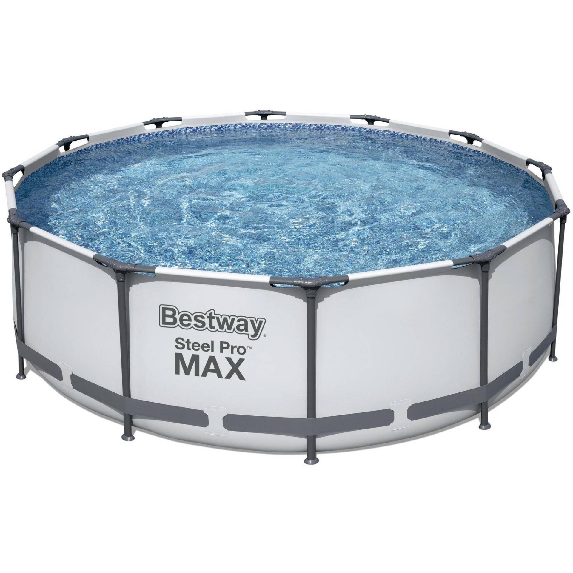 Steel Pro MAX Pool-Set, Ø 366cm x 100cm, Schwimmbad von Bestway