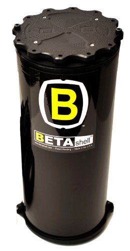 BetaShell BS4.260 Objektivköcher (Größe XL, bis 24,8 cm Höhe) ABS-Kunststoff, Schaumstoffeinteilung, wasserdicht, sturzsicher von BetaShell
