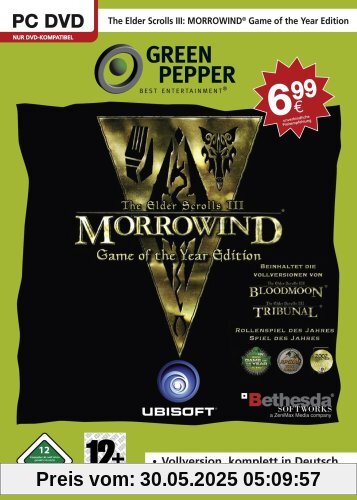 The Elder Scrolls: Morrowind - Game of theYear-Edition [Green Pepper] von Bethesda Softworks