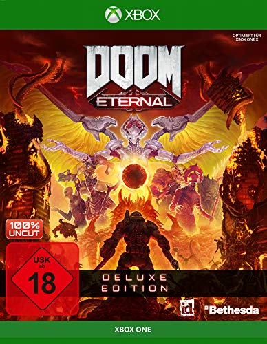 DOOM Eternal - Deluxe Edition [Xbox One] | kostenloses Upgrade auf Xbox Series von Bethesda